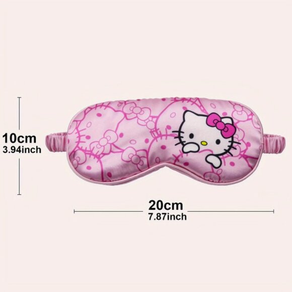 Hello Kitty Satin Face Sleep Mask NWT - Picture 3 of 3